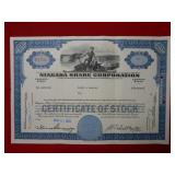 1963 Niagara Share Corporation Certiicate of Stock