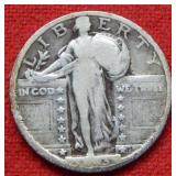 1923 Standing Liberty Silver Quarter
