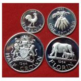 1964 Malawi 4PC Proof Set with box