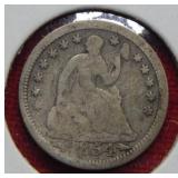 1854 Seated Liberty Silver Half Dime - Arrows