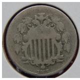 1867 Shield Nickel