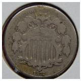 1872 Shield Nickel