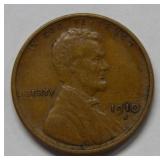 1910 S Lincoln Wheat Cent