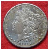 1892 CC Morgan Silver Dollar