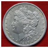 1897 O Morgan Silver Dollar