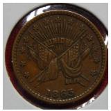 1863 Token - Civil War
