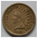 1863 Indian Head Cent