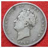 1826 Great Britain Silver Coin