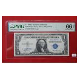 1935 $1 Silver Certificate PMG 66 EPQ