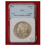 1902 Morgan Silver Dollar    ***