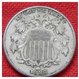 1883 Shield Nickel