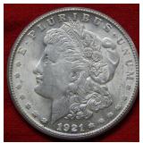 1921 S Morgan Silver Dollar