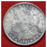 1921 Morgan Silver Dollar
