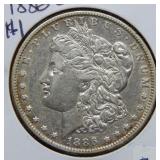 1886 O Morgan Silver Dollar