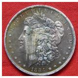 1884 O Morgan Silver Dollar