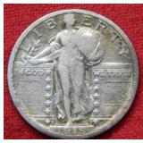 1919 S Standing Liberty Silver Quarter