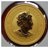 2023 Australia 1/10th Ounce Gold - Rabbit