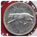 1967 Canada Silver Quarter