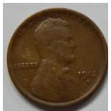 1913 S Lincoln Wheat Cent