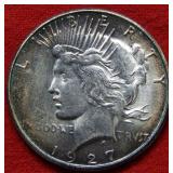 1927 S Peace Silver Dollar