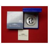 2007 France Silver 5 Euro Box/COA