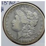 1896 S Morgan Silver Dollar