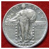1929 Standing Liberty Silver Quarter