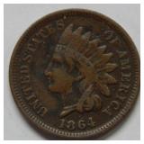 1864 Indian Head Cent