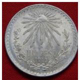 1943 Mexico Silver Peso