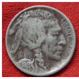 1913 D Buffalo Nickel Type I