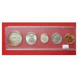 1949 Year Set -  5 Coins Total