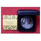 2018 American Eagle Colorized 1oz  Silver