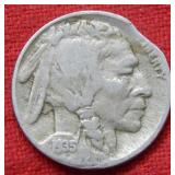 1935 Buffalo Nickel Clipped Planchet