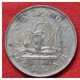 1949 Canada Dollar - Ship - Proof Like