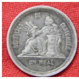 1879 Guatemala Silver Real