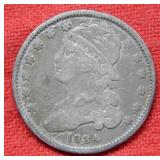 1834 Bust Silver Quarter