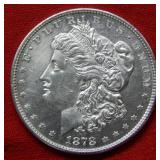 1878 Morgan Silver Dollar 8 Tail Feathers