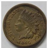 1864 Indian Head Cent