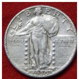 1930 Standing Liberty Silver Quarter