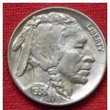 1938 D Buffalo Nickel