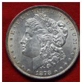 1878 Morgan Silver Dollar 7/8 Tail Feather