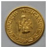 Maximillan Solid 10 Kt Gold Token