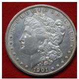 1901 S Morgan Silver Dollar