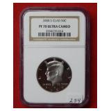 2008 S Kennedy Half Dollar CLAD NGC PF70 Ultra