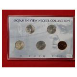5PC Ocean in View Nickel Collection