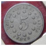 1867 Shield Nickel