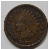 1867 Indian Head Cent