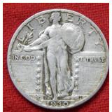1930 Standing Liberty Silver Quarter