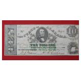 1864 State of Alabama $10 Note