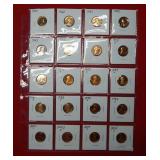 (20) Proof Lincoln Cents